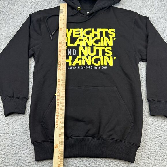 AAR All American Roughneck Men’s Pump Cover Hoodie Weightlifting Gym Size Small - Picture 7 of 10
